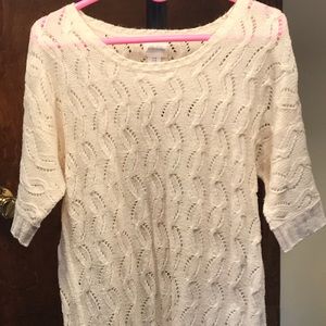 Maternity tunic sweater